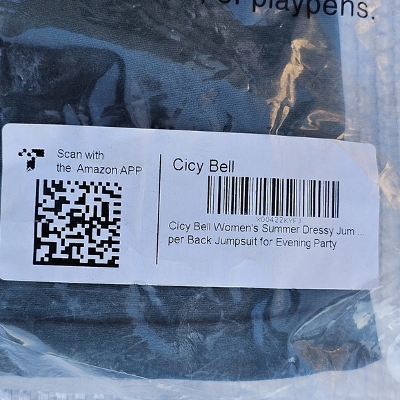 Cicy Bell Dressy Jumpsuits Sleeveless Square Neck with Cutout Zipper Back - Picture 3 of 16